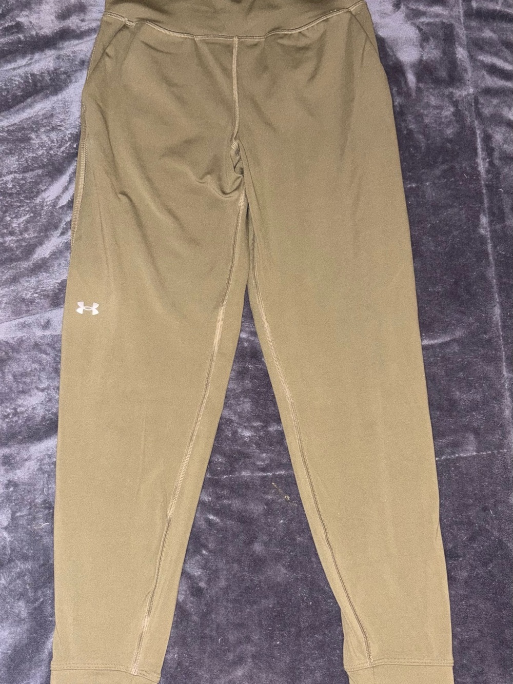 Under Armour Olive Drab Performance Leggings